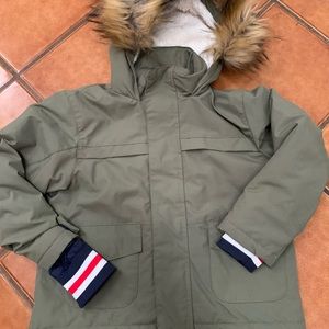 Toobydoo olive green warm coat/jacket